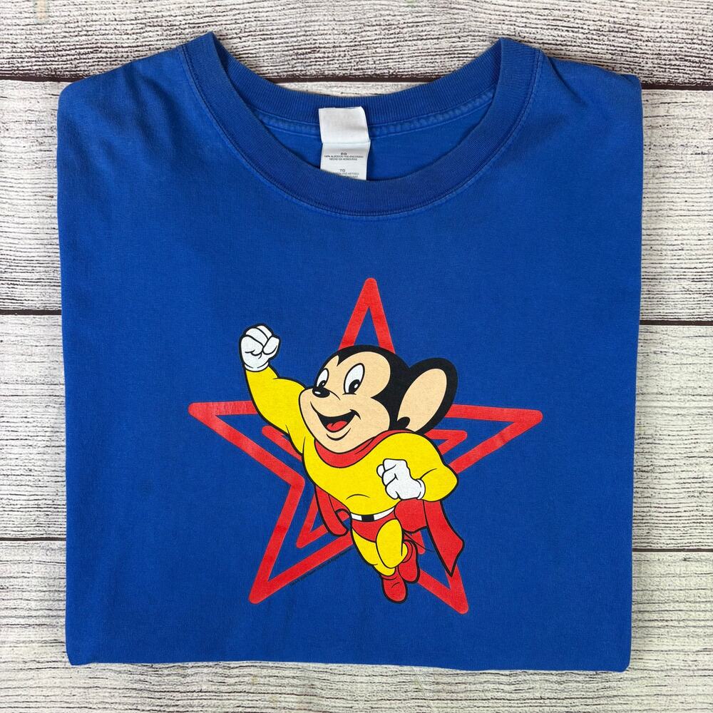 Vintage 2000s Mighty Mouse Cartoon T-shirt